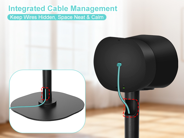 Built-In Cable Management
