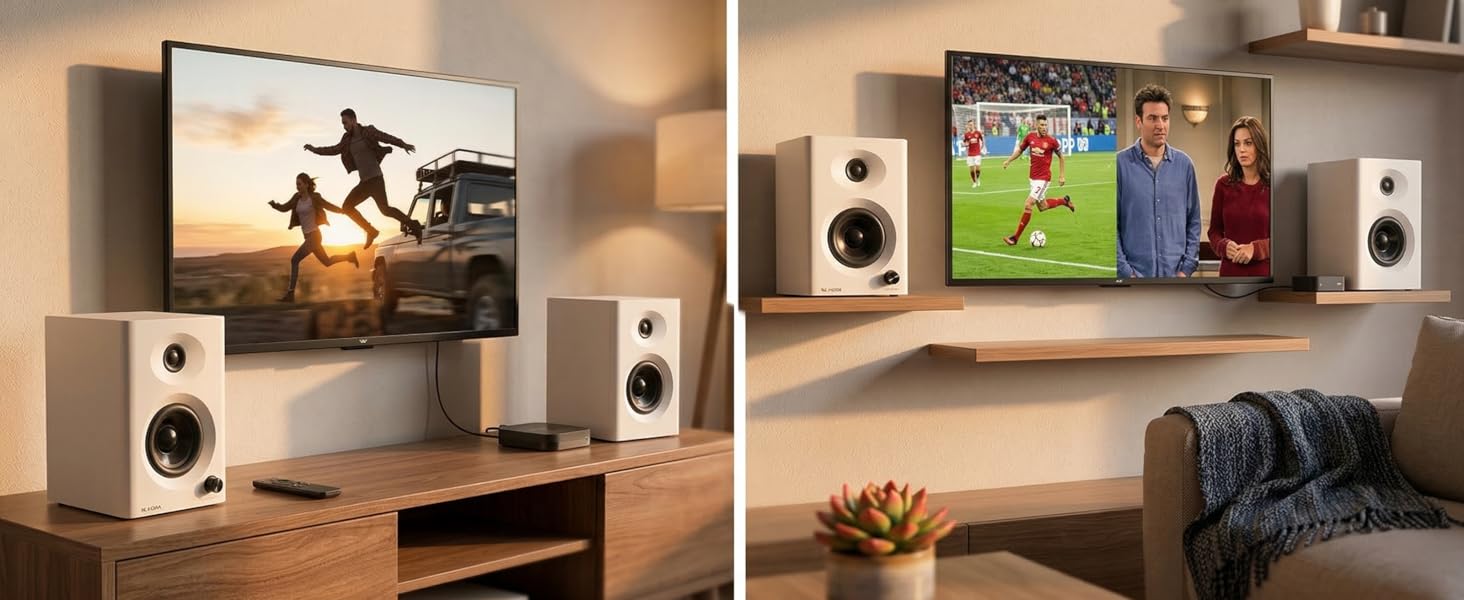 bookshelf speakers for tv