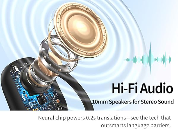AI Translation Earbuds Real Time