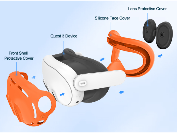 vr headset silicone cover