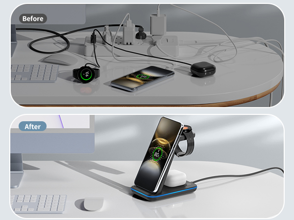 Wireless Charger for Samsung Charging Station