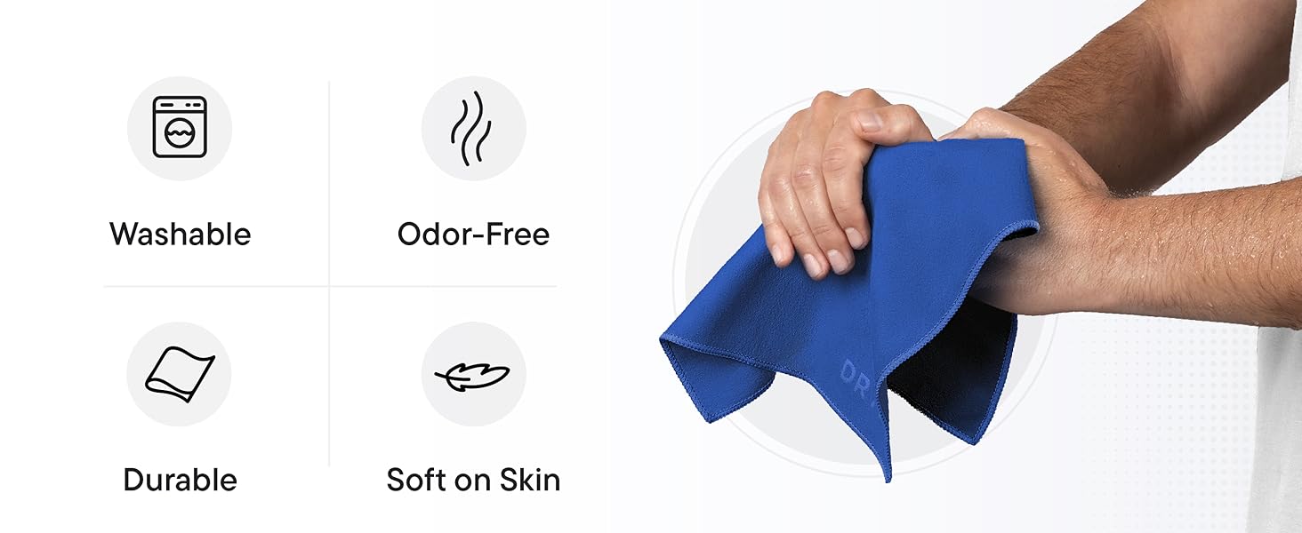Washable, Odor-Free, Durable, Soft on Skin