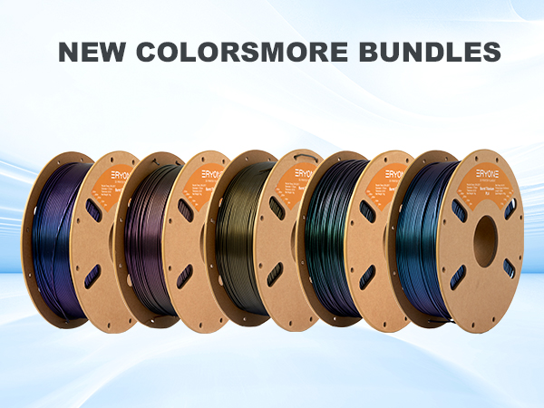 Color Changeable PLA Filament Burning Titanium Filament