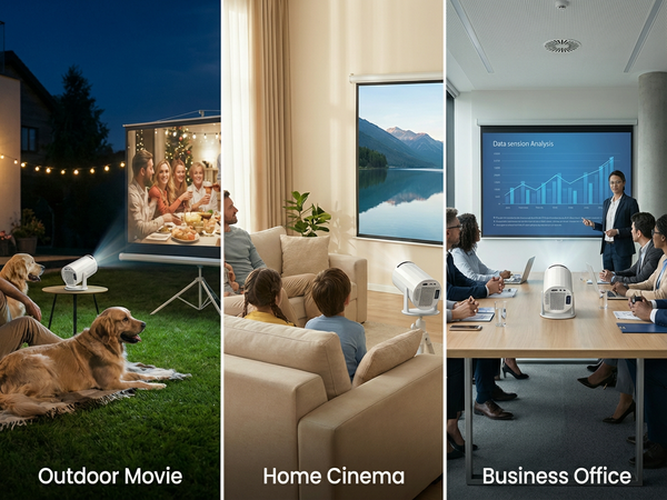 Mini Projector with WiFi and Bluetooth