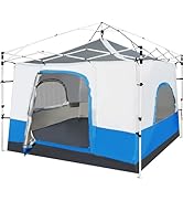 REDCAMP Canopy Camping Tent for Pop Up Canopy Tent, Inner Tent Converts Straight Leg 10'x10' or 1...