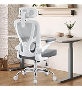 shipborne Office Chair Ergonomic Office Chair with Lumbar Support, Head Support, Rocking Function...