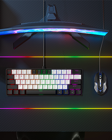 gaming keyboard mechanical keyboard teclado mecanico red dragon keyboard gaming keyboard 60 percent