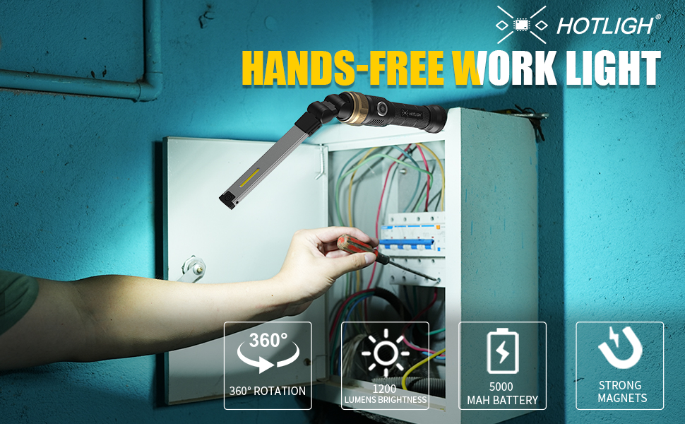 magnetic work light