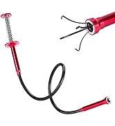 Bendable Flexible Magnetic Pickup Tool, 24'' Four Claw Grabber Tool, Accurate Pick Up In Narrow S...