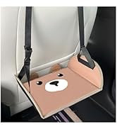 Zpana Car Foot Hammock, Adjustable Vehicle Headrest Seatback Travel Essentials for Foot Rest, Por...