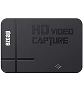 Y&amp;H HDMI AV Video Capture Card HD 1080P Game Recorder with HDMI Out, Compatible with Xbox One/360...