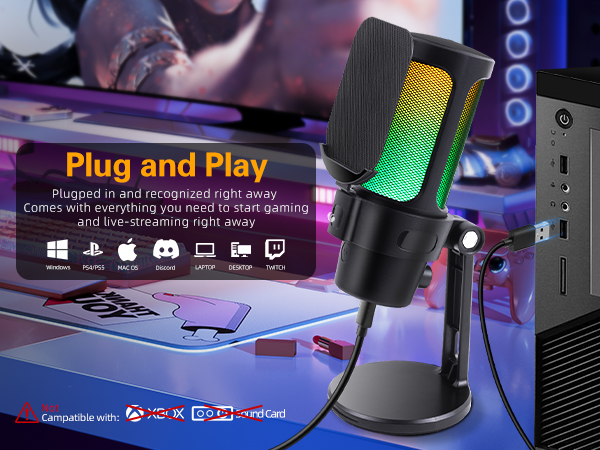 Gaming USB Microphone