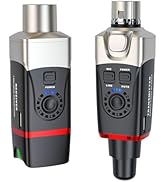 Xvive U35 Wireless Microphone System 5.8GHz Wireless XLR Transmitter and Receiver for Dynamic Mic...