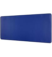 Laokiiy Desk Mat, Dual-Sided Desk Pad, Large Mouse Pad for Desk, Natural Cork &amp; PU Leather Non-Sl...