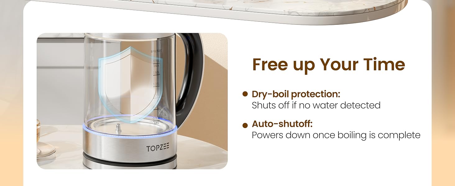 glass electric kettle