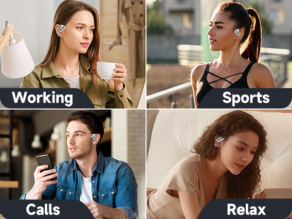 Bluetooth 5.4 Wireless Earbuds