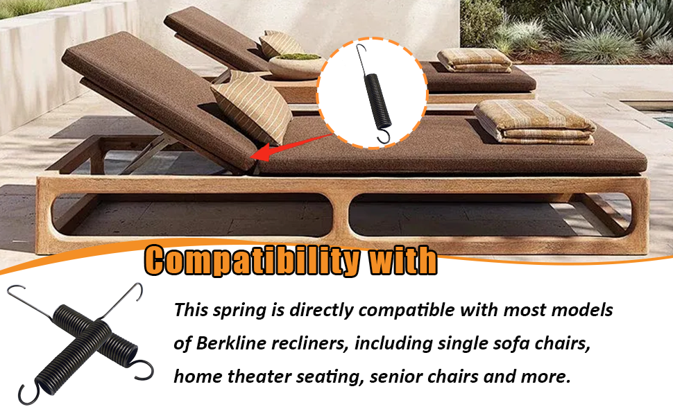 Recliner Tilt Mechanism Assist Snrings