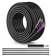 NAOEVO 18 Gauge Wire 4 Conductor Wire