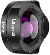 ULANZI CL-005 110° Wide Angle Phone Lens, HD 16mm Phone Camera Lens for 17mm Thread, Compatible w...