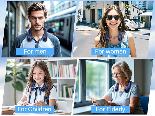 neck fans portable rechargeable