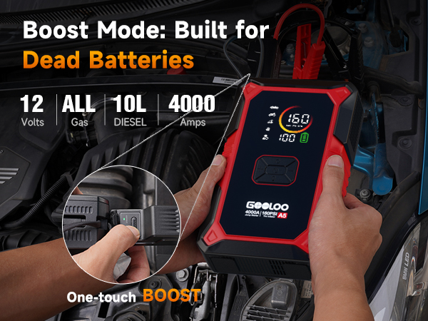 jump starter with boost mode