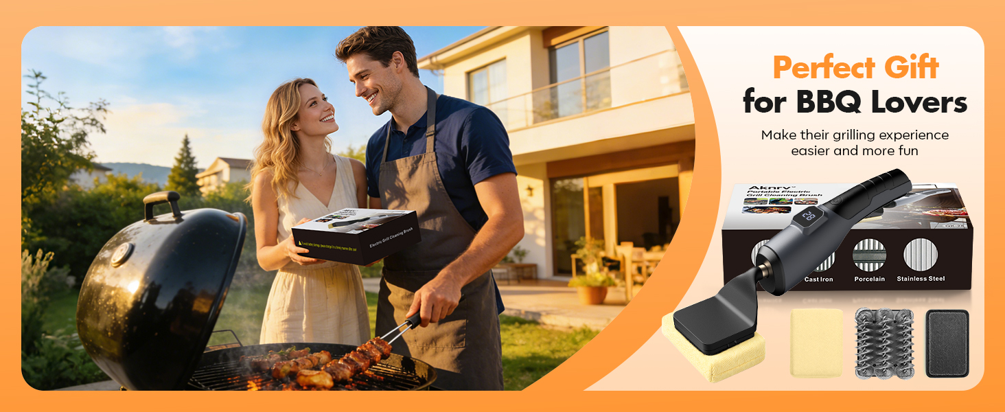 electric grill brush