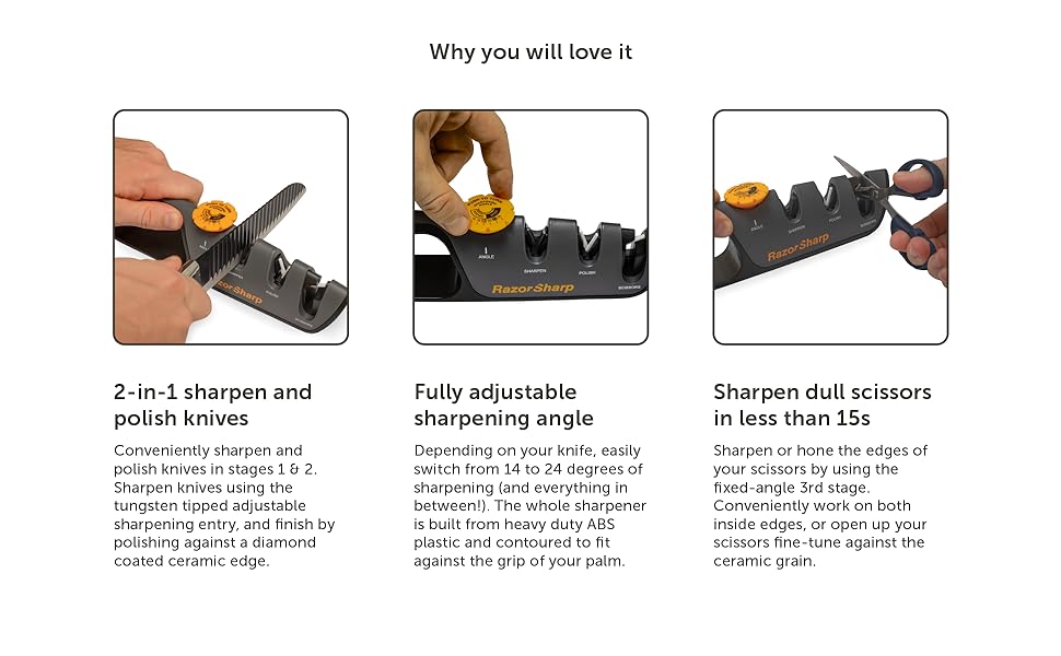 How to sharpen knives knife