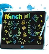 Hockvill LCD Writing Tablet for Kids 16 Inch, Toys for Girls Boys Drawing Pad for 3 4 5 6 7 8 Yea...