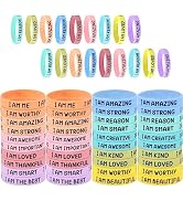 IDREAMBAND Motivational Wristbands for Students, Colorful Inspirational Rubber Bracelets, Classro...