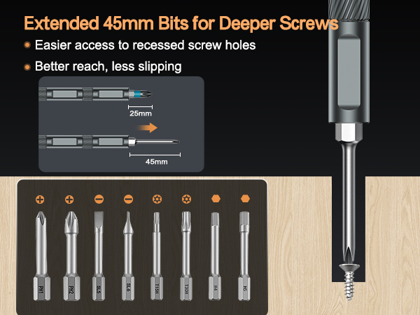 ratchet screwdriver set magnetic