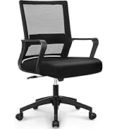 NEO CHAIR Office Chair Gaming Desk Computer Chair Ergonomic Mesh Mid Back with Wheels Lumbar Supp...