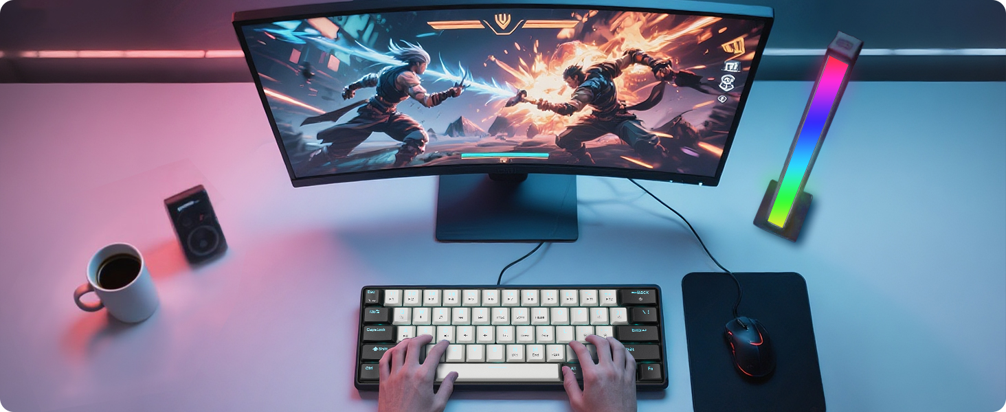 abucow mechanical keyboard