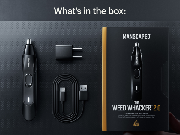manscaped weed whacker nose ear hair trimmer