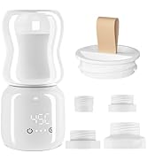 Preshwous Travel Bottle Warmer, 10000 mAh Fast Heating Portable Bottle Warmer with Temp Control, ...