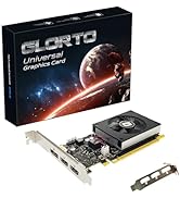 Glorto GeForce GT 720 4G Low Profile Graphics Card, 2X HDMI, DP, DDR3, PCI Express 2.0 x8, Entry ...
