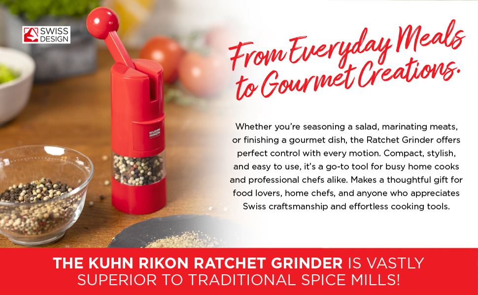 Comparison of traditional twisting grinder vs ratchet grinder with easy use