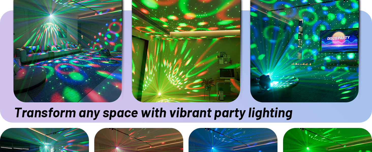 Party Lights DJ Disco Light