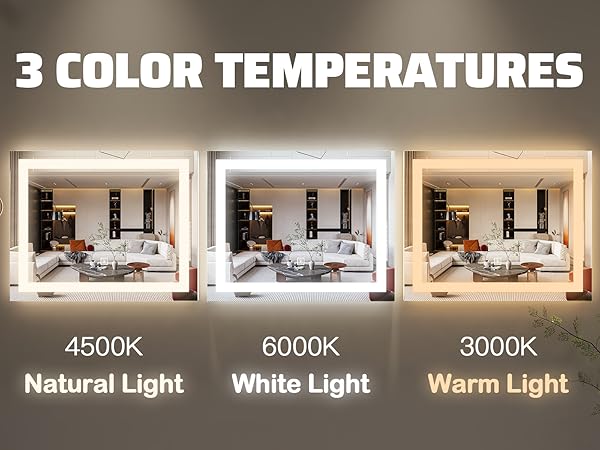 vanity mirrorwith light