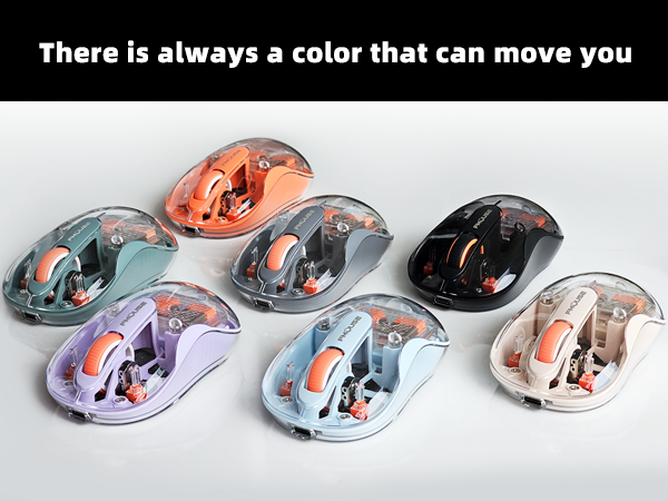 Transparent Bluetooth Mice