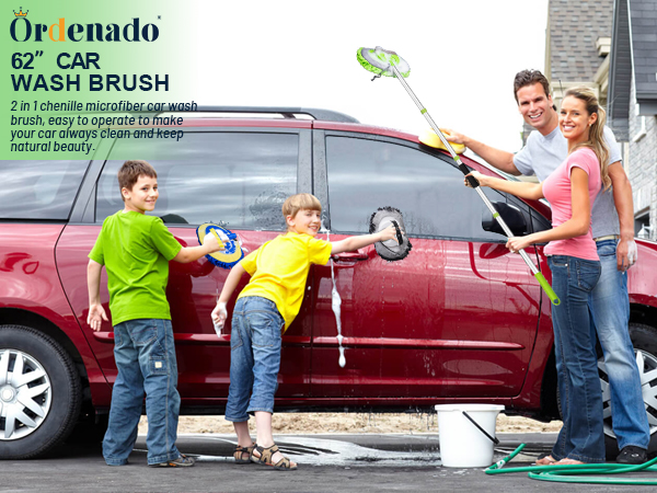 car wash brush with long handle