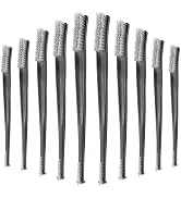 Garrelett 10-PCS Double-Ended Gun Cleaning Brush Set, Nylon &amp; Brass Bristles, 7-Inch Handle for F...