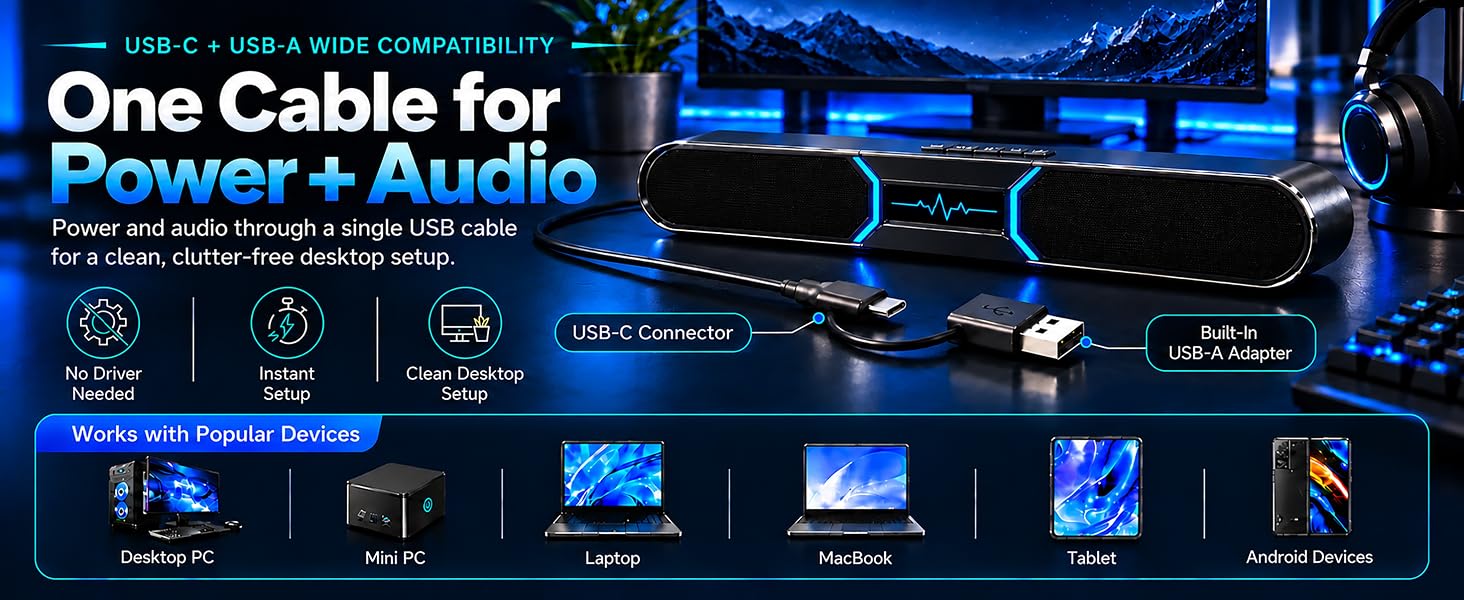 desktop speakers