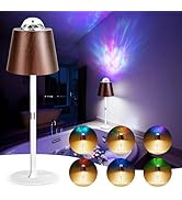 cambk Battery Operated Shower Lamp for Inside Bathroom,Rechargeable Waterproof Shower Light Dimma...