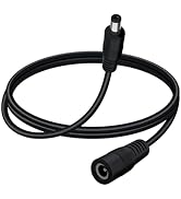 YINGAYOU DC Power Extension Cable 5.5mmx2.1mm 18AWG DC Cable Male to Female 5V 6V 9V 12V 24V 3A f...
