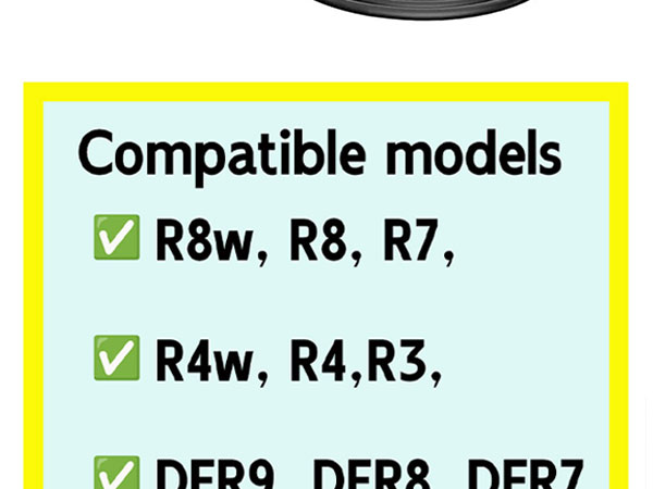 RJ11 to USB-C Power Cord for Uniden Radar Detectors, Replacement Cable Compatible with Uniden