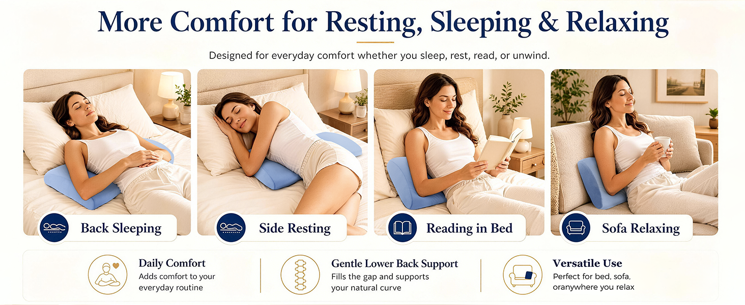 Lumbar Pillow for Sleeping