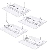 dephen 155W LED Linear High Bay Light - 23256LM LED High Bay Light 155W/130W/110W Wattage Adjusta...