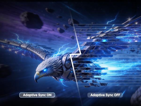 adaptive sync gaming monitor with hdmi displaypot