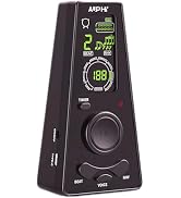 AUPHY Digital Metronome Electronic Metronome, Small Size, Colour LED Screen, Precise Beat, Easy a...
