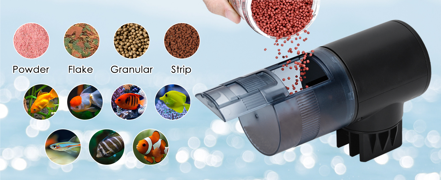Aquarium Fish Food Dispenser